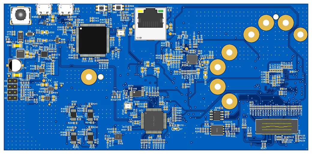 77 GHz automotive radar board