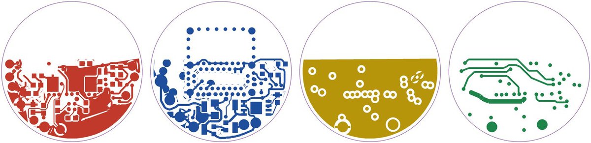 Bluetooth bracelet button, 16 mm
